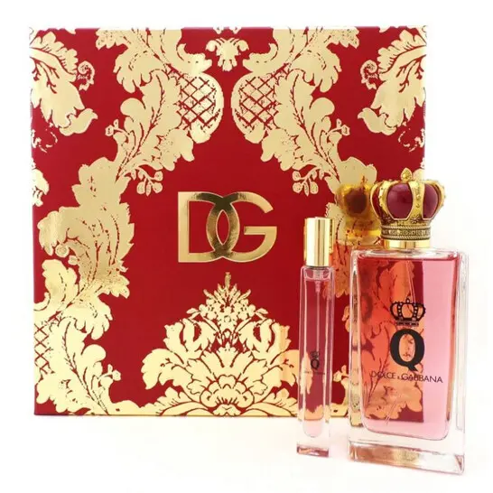 SET DOLCE Y GABBANA Q WOMEN (2 PC) 3.3 OZ EDP SP/ 0.33 EDP SP
