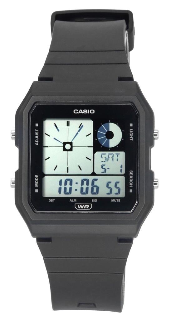 RELOJ CASIO LF-20W-1ADF FAJA DE HULE COLOR NEGRO