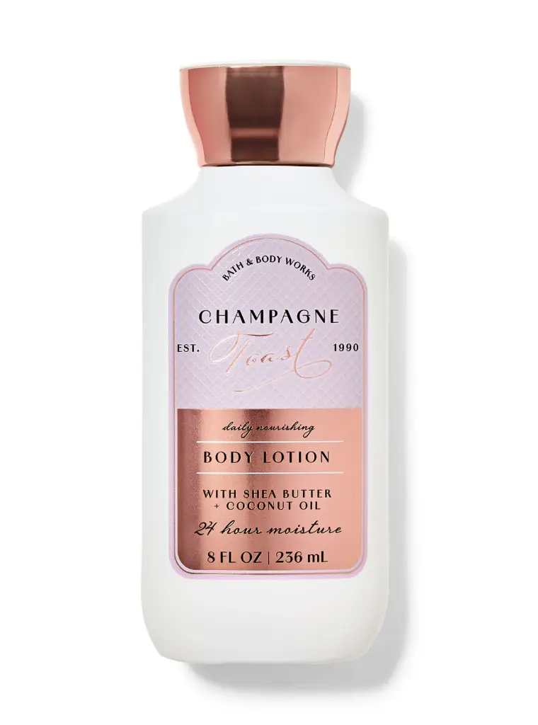 BODY LOTION CHAMPAGNE TOAST BATH & BODY