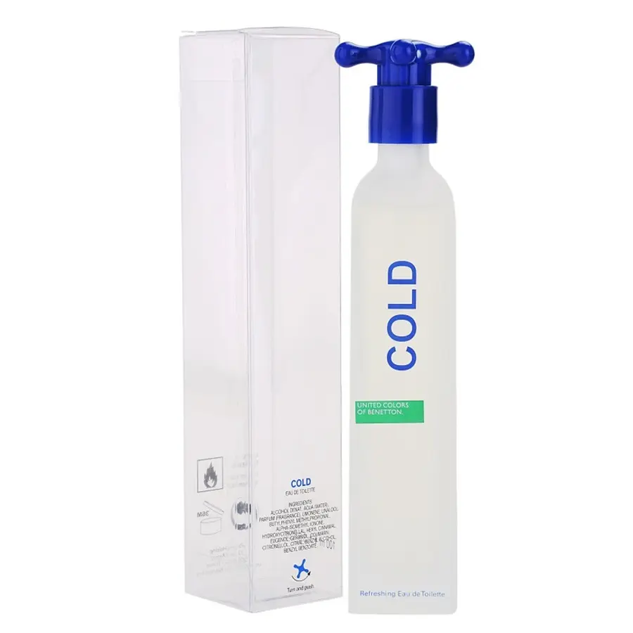 BENETTON COLD MEN 3.4 EDT CLEAR BOX