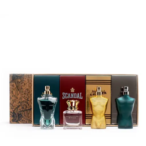 MINI SET JEAN PAUL GAULTIER 4UNID  DE 7 ML CADA UNA