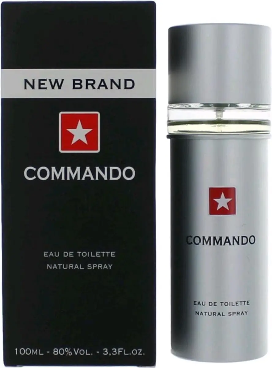 NEW BRAND COMMANDO MEN 3.4 EDT