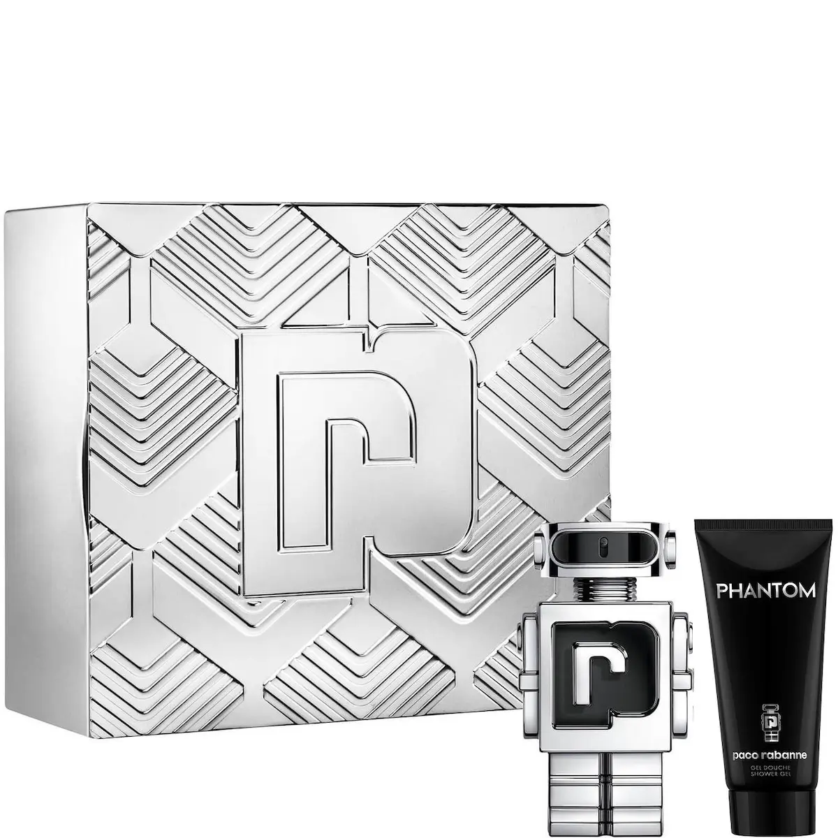 PACO RABANNE PHANTOM(T/B) 2PC SET (1.7 OZ EDT SP, 3.4 OZ SHOWER GEL)
